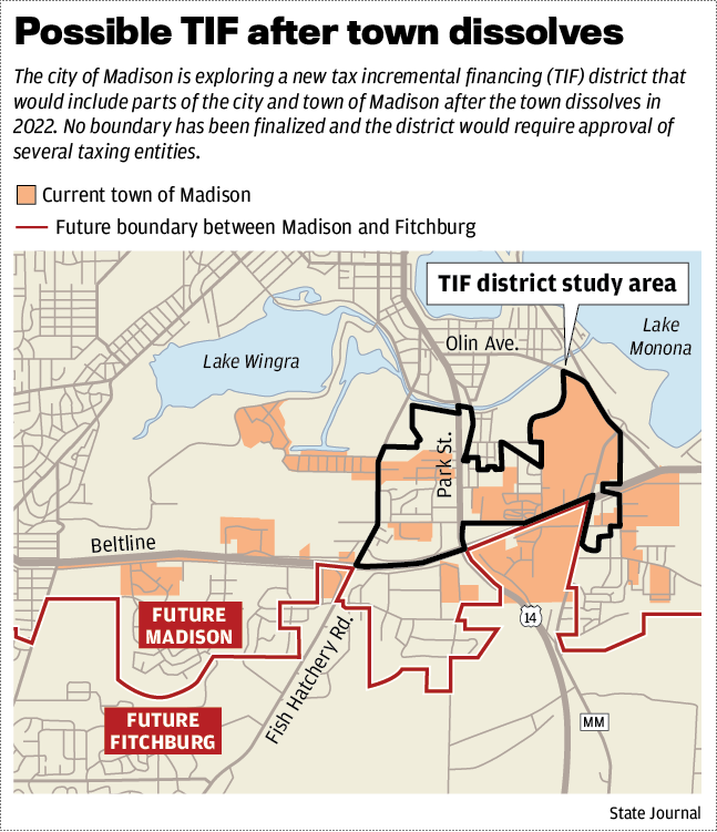 Possible TIF after town dissolves